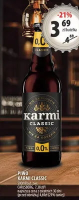 Piwo Karmi Classic promocja w Arhelan