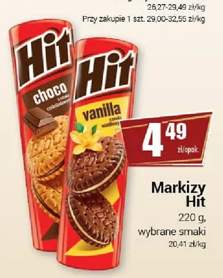 Markizy Hit vanilla promocja w Premium Nasz Sklep