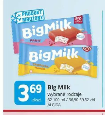 Lody Big Milk promocja w Marketvita