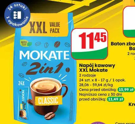 Napój kawowy XXL 2in1 promocja w Dino