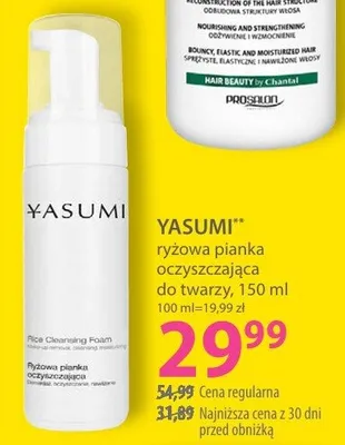 Pianka Yasumi oczyszczająca do twarzy promocja w Hebe