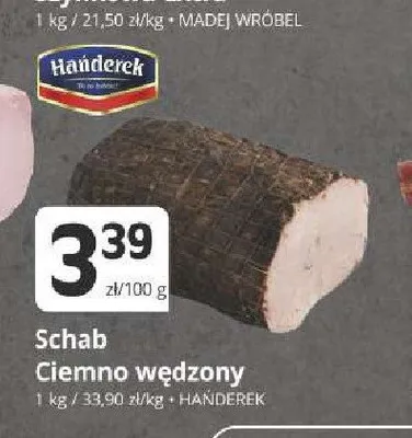 Schab Ciemno wędzony Hańderek promocja w Marketvita