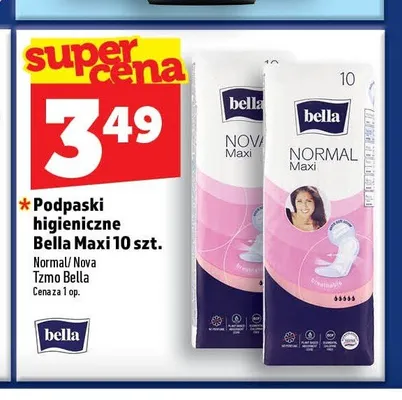 Podpaski higieniczne Bella Normal Maxi promocja w TOPAZ