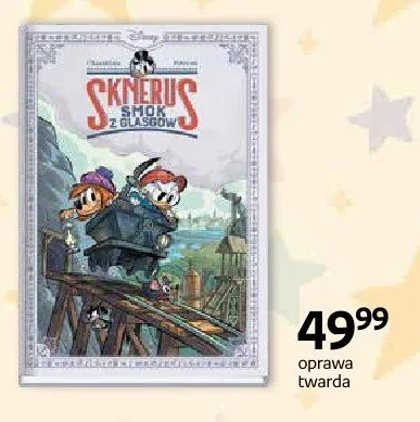Komiks Sknerus Smok z Glasgow promocja w Empik