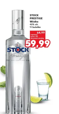 Wódka Stock Prestige promocja w Kaufland