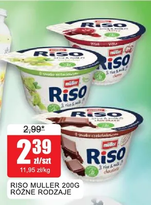 Deser ryżowy Riso Müller promocja w Bingo