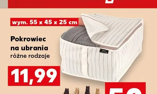 Pokrowiec na ubrania promocja w Kaufland