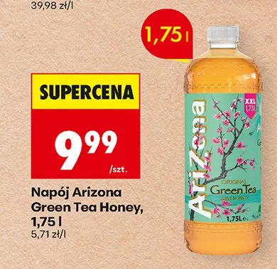 Napój Arizona Green Tea Honey promocja w Biedronka