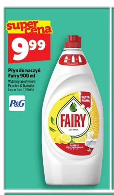 Płyn do naczyń Fairy promocja w TOPAZ