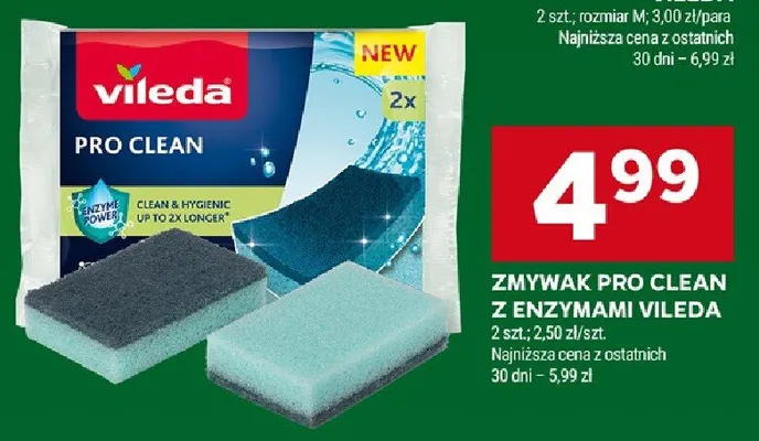 Zmywak Pro Clean z enzymami promocja w Stokrotka