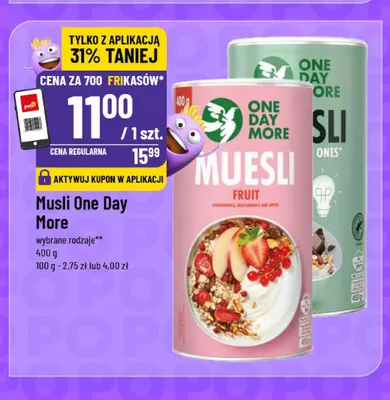 Musli One Day More promocja w POLOmarket