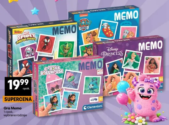 Gra Memo Spidey Amazing Friends promocja w Delikatesy Centrum