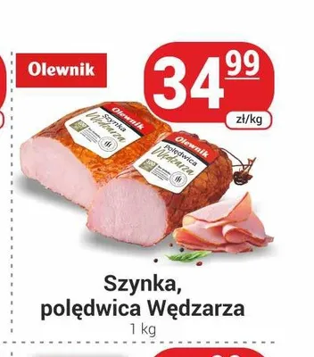 Szynka Wędzarza Olewnik promocja w Delikatesy Sezam