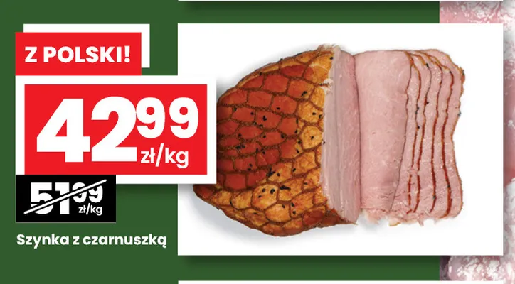 Szynka z czarnuszką promocja w emma MARKET