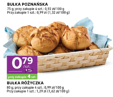 Bułka poznańska promocja w Stokrotka