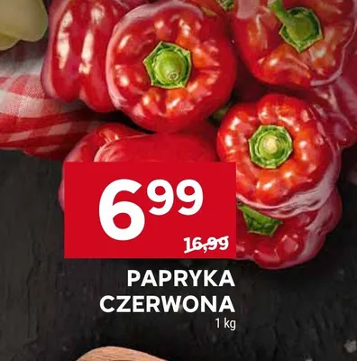 Papryka czerwona promocja w Stokrotka