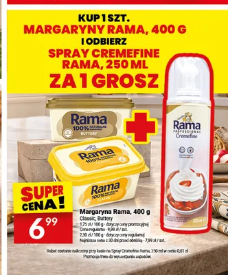 Margaryna Rama Classic promocja w Twój Market