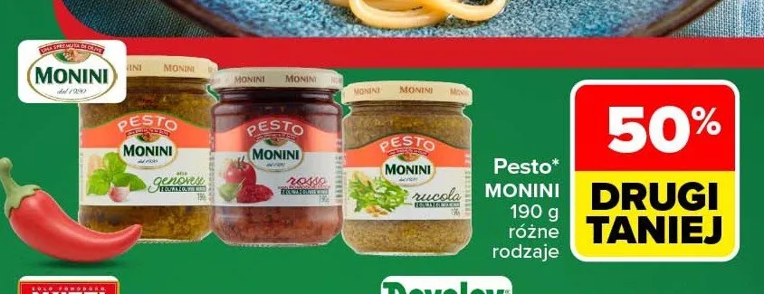 Pesto Monini Rucola promocja w Carrefour