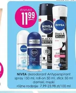 Dezodorant Nivea promocja w Drogerie Jasmin