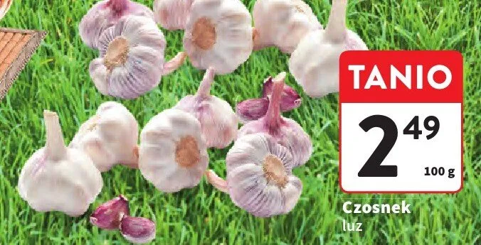 Czosnek luz promocja w Intermarche