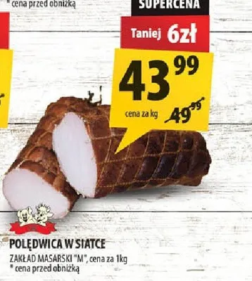 Polędwica w siatce ZAKŁAD MASARSKI "M" promocja w Arhelan