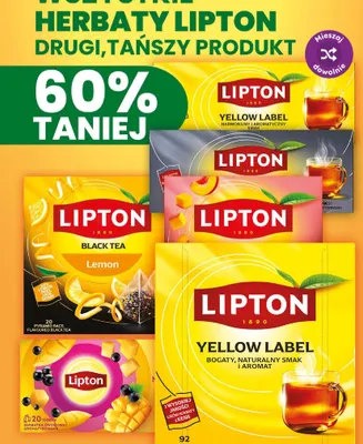Herbata Lipton promocja w Dino