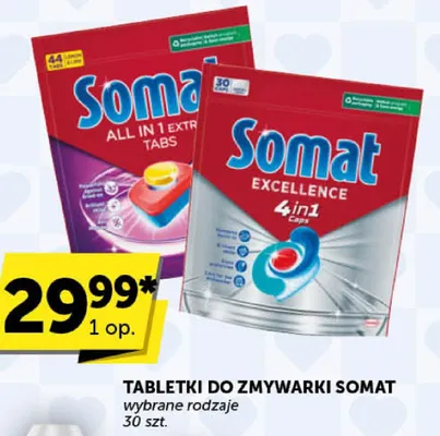 Tabletki do zmywarki Somat wybrane rodzaje promocja w ABC