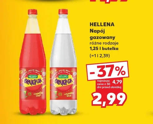 Napój gazowany Hellena promocja w Kaufland