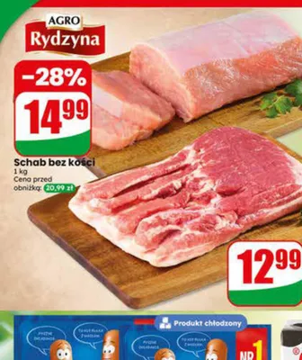 Schab bez kości promocja w Dino