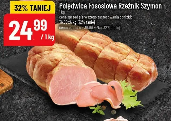 Polędwica łososiowa Rzeźnik Szymon promocja w POLOmarket