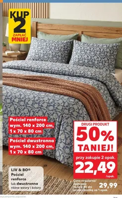 Pościel LIV & BO promocja w Kaufland