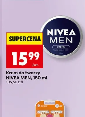 Krem do twarzy Nivea Men promocja w Biedronka
