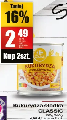 Kukurydza słodka promocja w Supeco