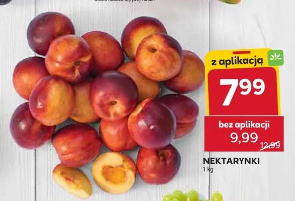 Nektarynki promocja w Stokrotka