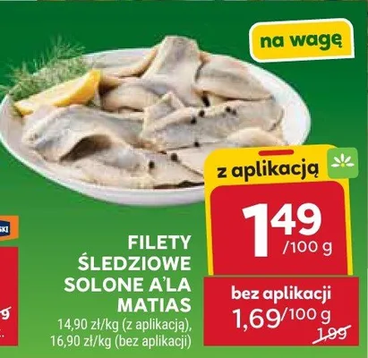 Filety śledziowe solone a'la matias promocja w Stokrotka