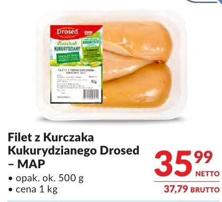 Filet z kurczaka kukurydzianego Drosed – MAP promocja w Makro