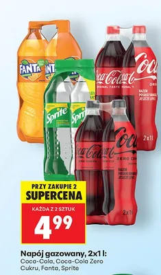Napój gazowany Fanta promocja w Biedronka