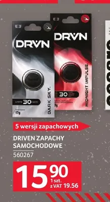 Zapachy samochodowe Dark Sky Driven promocja w Selgros