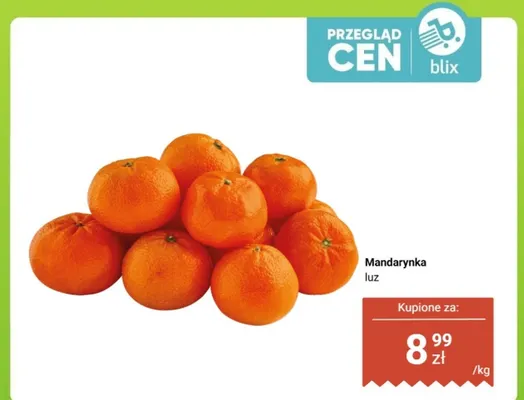 Mandarynka luz promocja w Dino