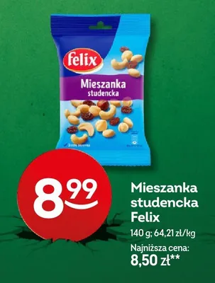 Mieszanka studencka Felix promocja w Żabka