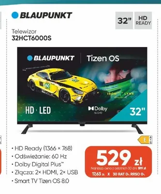 Telewizor Blaupunkt 32" promocja w Max Elektro