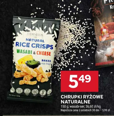 Chrupki ryżowe naturalne promocja w Stokrotka