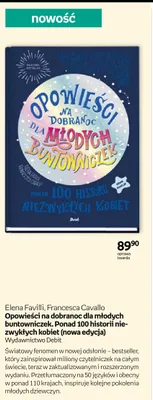 Książka Opowieści na dobranoc dla młodych buntowniczek. Ponad 100 historii niezwykłych kobiet (nowa edycja) Elena Favilli, Francesca Cavallo Debit promocja w Empik