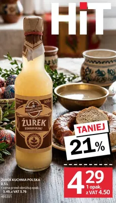 Żurek Kuchnia Polska 0,5 L promocja w Selgros