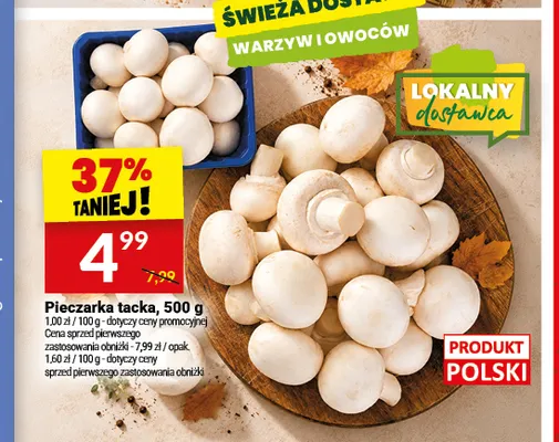 Pieczarka tacka promocja w Twój Market