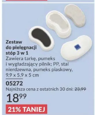 Zestaw do pielęgnacji stóp 3 w 1 promocja w AVON