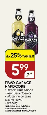 Piwo Garage Hardcore Lemon Lime Shock promocja w Chata Polska
