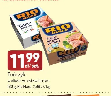 Tuńczyk w sosie własnym Rio Mare promocja w Avita