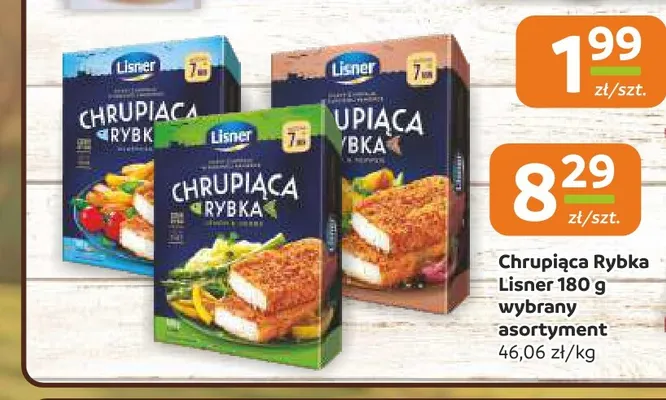 Chrupiąca Rybka Lisner promocja w Gama