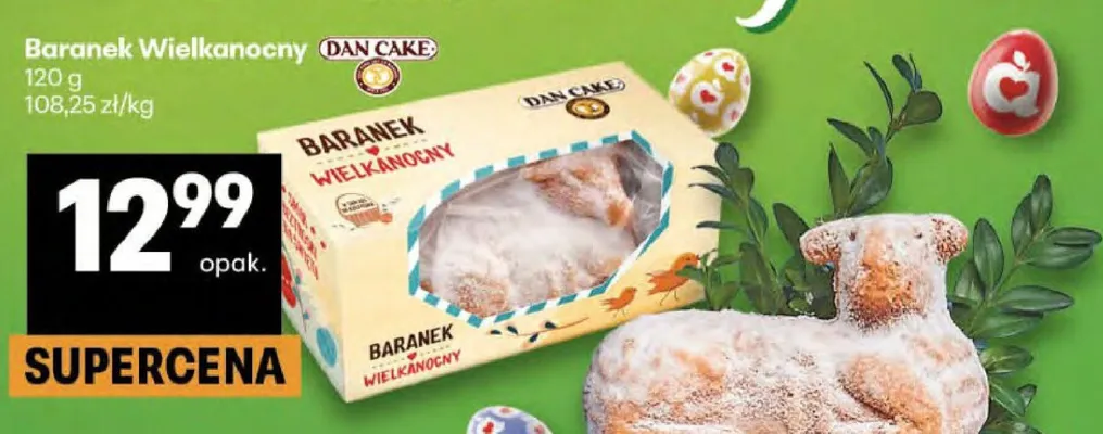 Baranek Wielkanocny promocja w Delikatesy Centrum